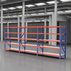 Hochwertiges, robustes Metall-Stapelregal mit verstellbarer Tragkraft von 1000 kg bis 2000 kg, aus Eisen gefertigt, für die Lagerhaltung