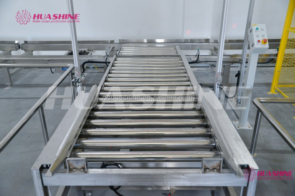 Automated Warehouse Storage ASRS Pallet package flow rack