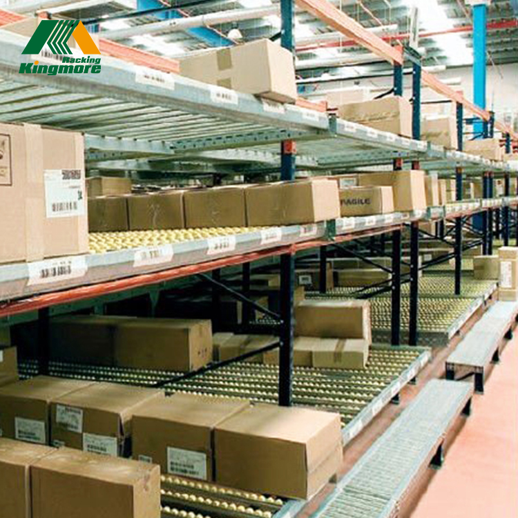 Stoffrollen-Paletten-Karton-Durchlaufregale für Stapelregale und -ablagen
