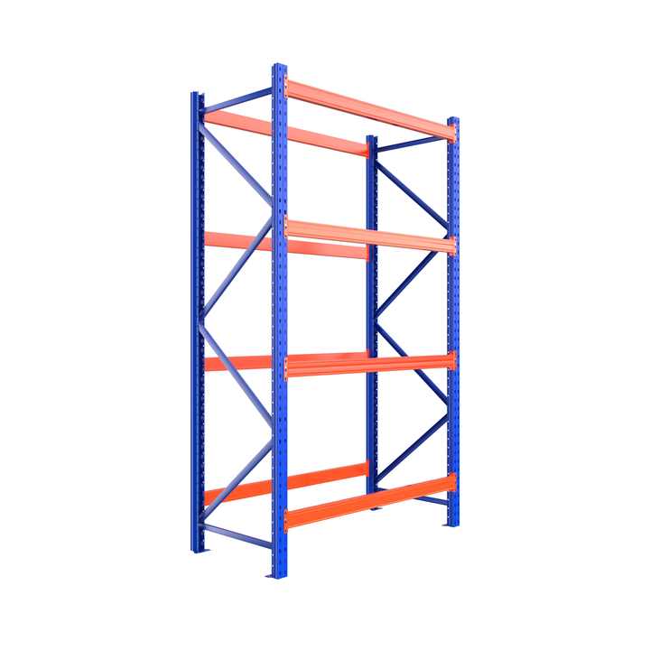 Hochwertiges, robustes Metall-Stapelregal mit verstellbarer Tragkraft von 1000 kg bis 2000 kg, aus Eisen gefertigt, für die Lagerhaltung