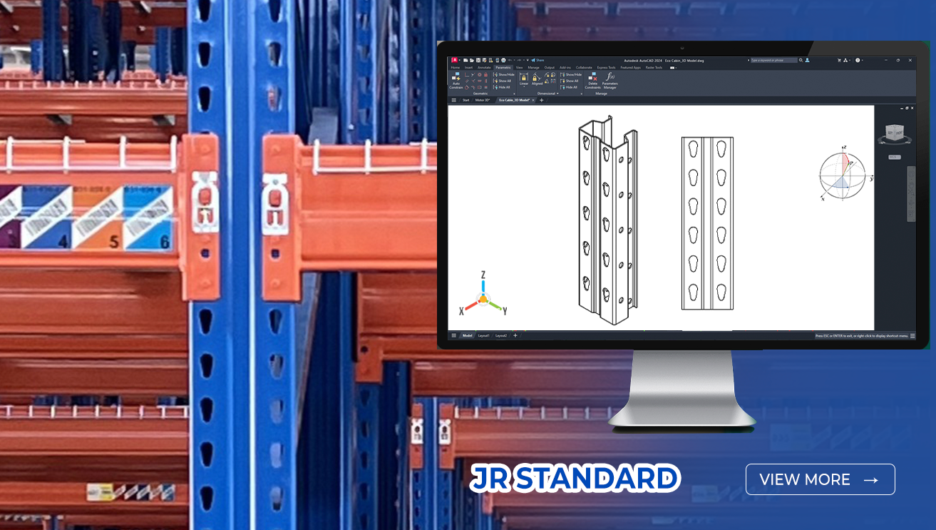 Jracking Palettenregal Spezifikation