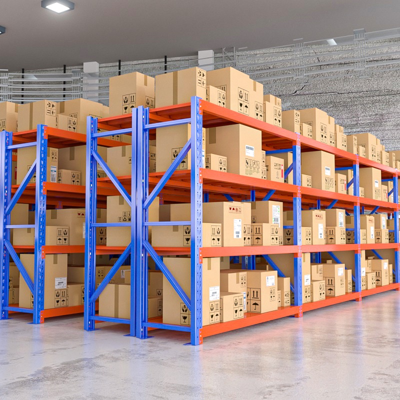 Preisgünstige, verstellbare, schraubenlose Metallregale und -gestelle für die Lagerhaltung, mittelschwere Metallregale