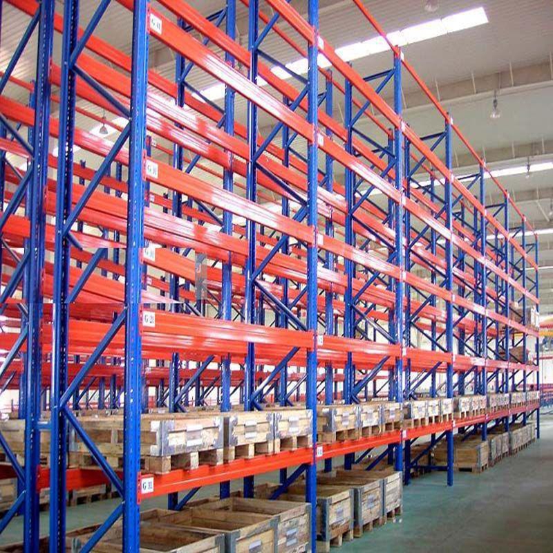 Hochleistungsfähiges, 5-lagiges, individuell anpassbares Einfahrregalsystem mit hoher Kapazität aus verstellbarem, rostfreiem, epoxidbeschichtetem Stahl