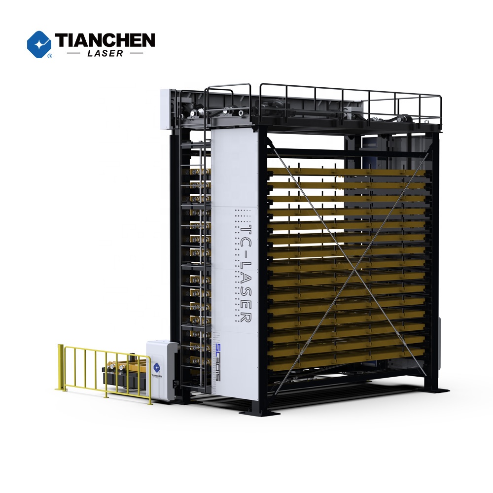 Tianchen Stahlblech-Lagerregalturm, automatisch, vertikal, SL-Serie 3015/4020/6015, hochbelastbar, korrosionsbeständig