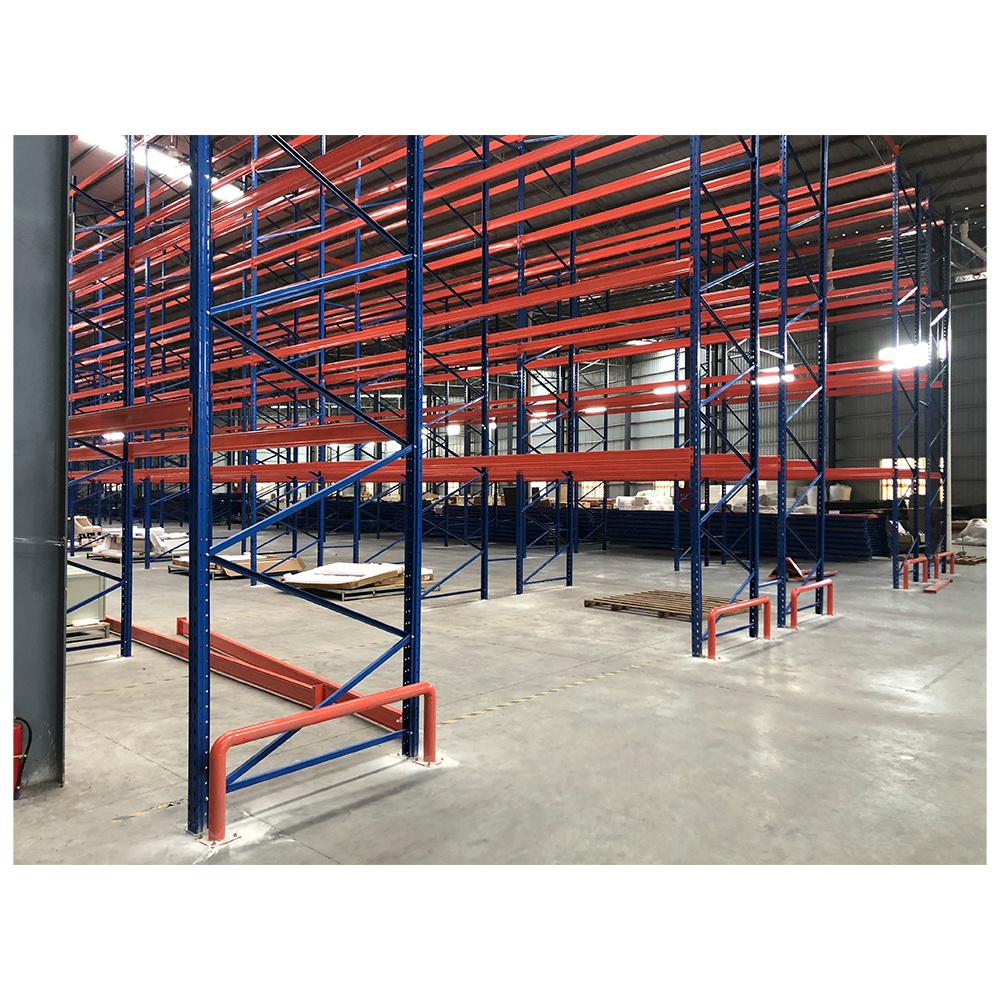 Industrieregalsystem aus Stahl für Lagerhallen, Regalsysteme, mehrstufige Palettensysteme, Metallregale