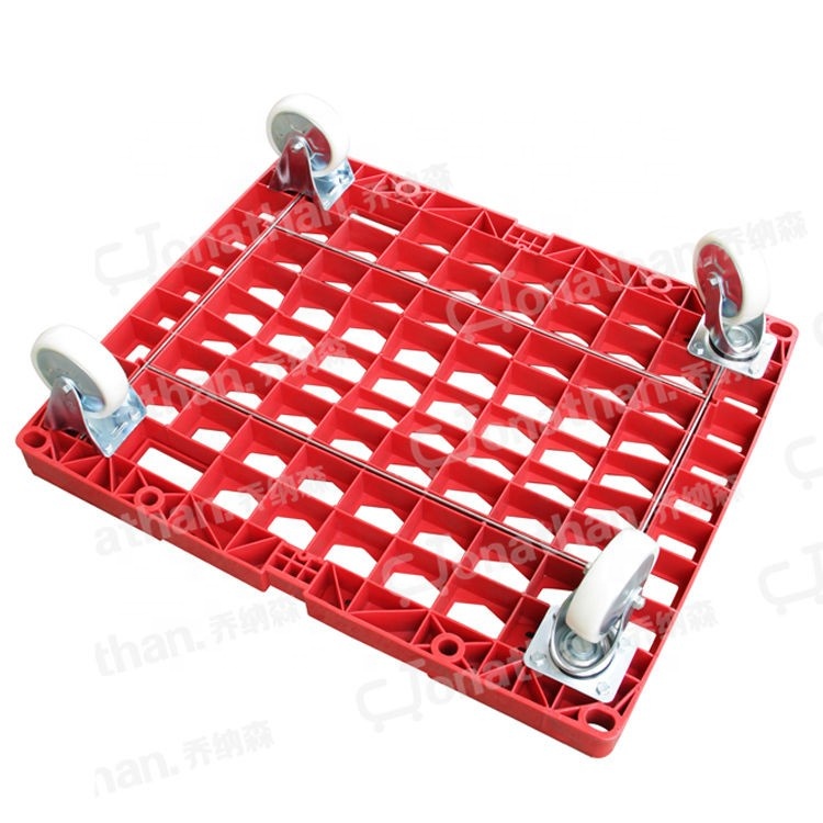 WL-1 Schwerlast-Rollpalettencontainer aus Stahl und Kunststoff, Einfahrttyp, 4-Rad, TÜV-zertifiziert, individuelle Farben, 125-mm-Rollen, <400 kg