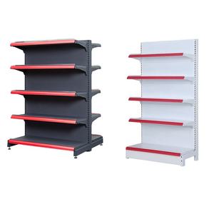 Gondelregalsystem aus Metall für Supermärkte