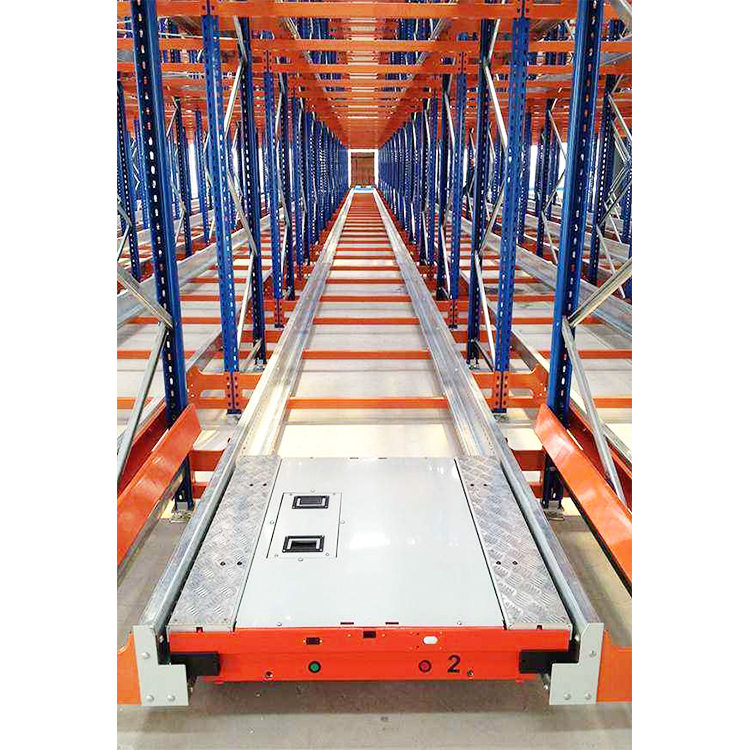 Intelligentes, gesteuertes Schwerlast-Stahlregalsystem mit Funk-Shuttle-System, 2500 kg Tragfähigkeit für automatisierte Lagerung