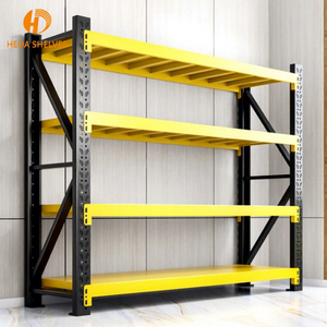 Schraubenloses, verstellbares Schwerlast-Stahlregalsystem mit 500 kg Tragfähigkeit pro Ebene für Lagerhallen und industrielle Lagerung