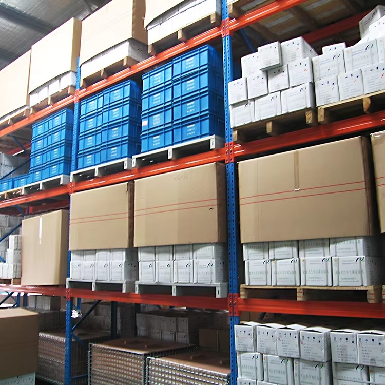 Schwerlast-Metall-Rollenregalsystem mit 5 Ebenen für Lagerhallen, Geschirrtrockner, Kühlräume und Palettenlagerung, Tragkraft 500 kg