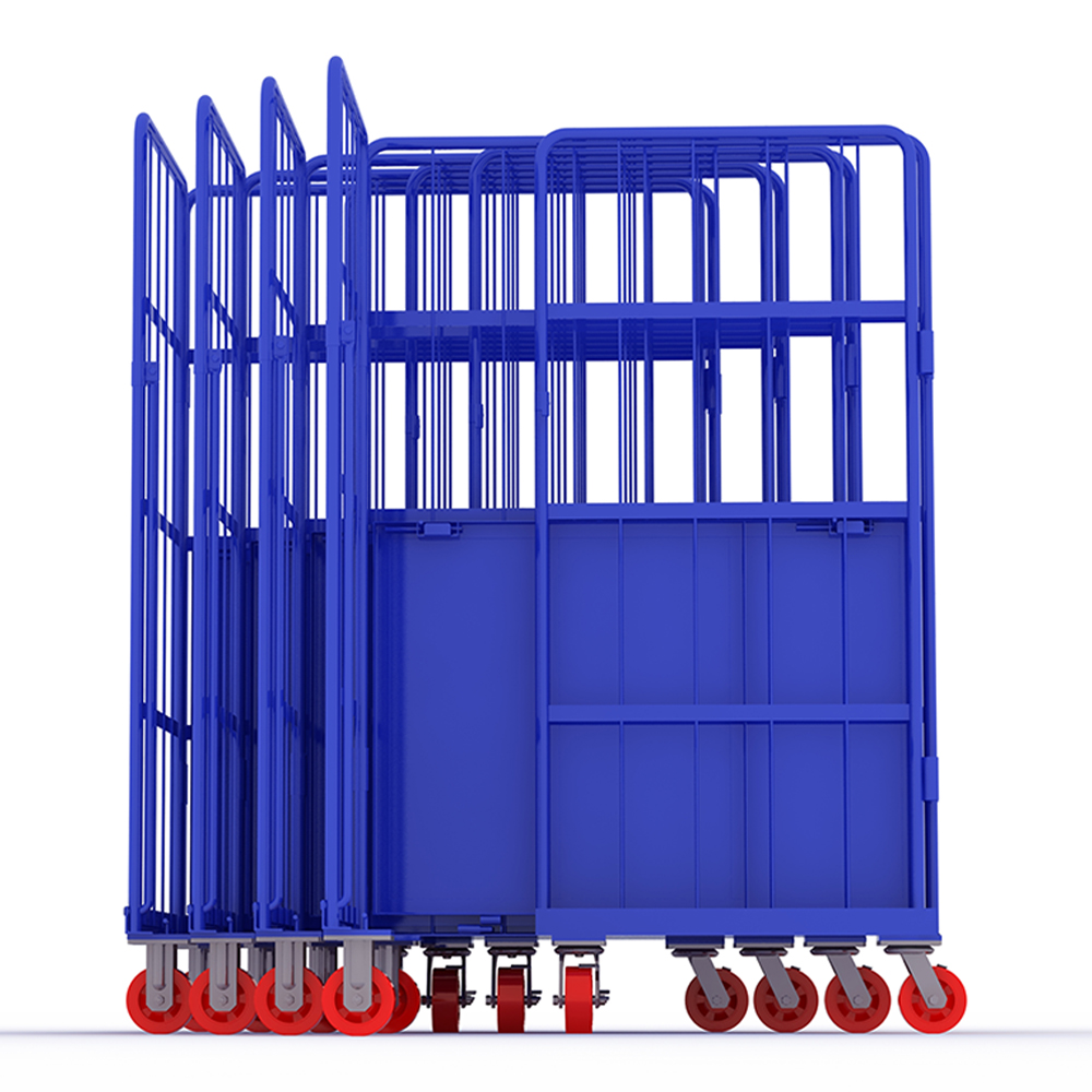 Beliebte, individuell anpassbare Rollcontainer-Rollwagen für Lagerhallen in der Logistik