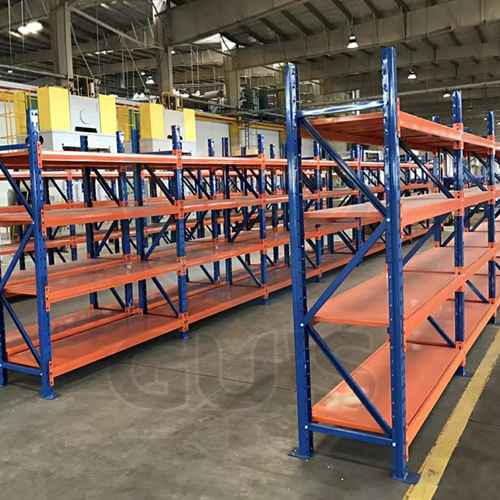 Hochleistungsfähige, robuste VNA-Palettenregale aus Stahl/Metall für die Lagerhaltung, geeignet für Gabelstapler, platzsparend
