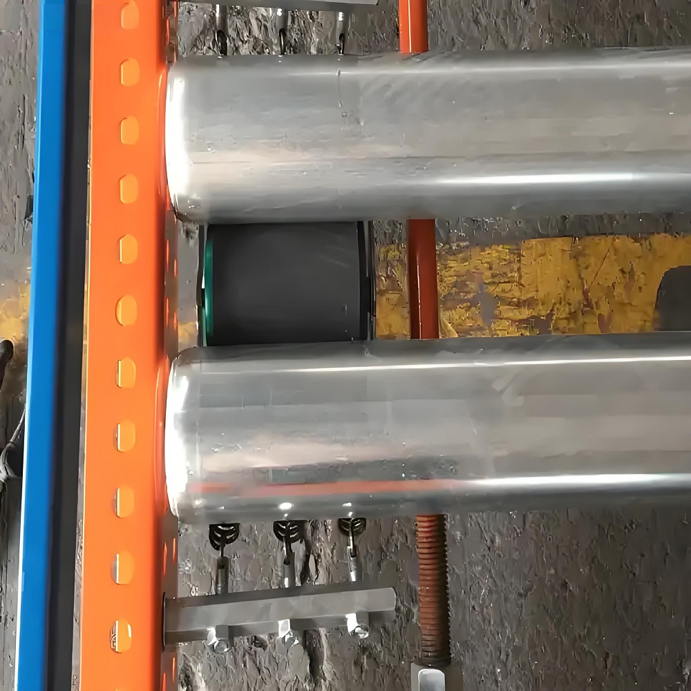 Kundenspezifische Paletten-Durchlaufregale aus Stahl für Industrielager – Schwerkraftregale