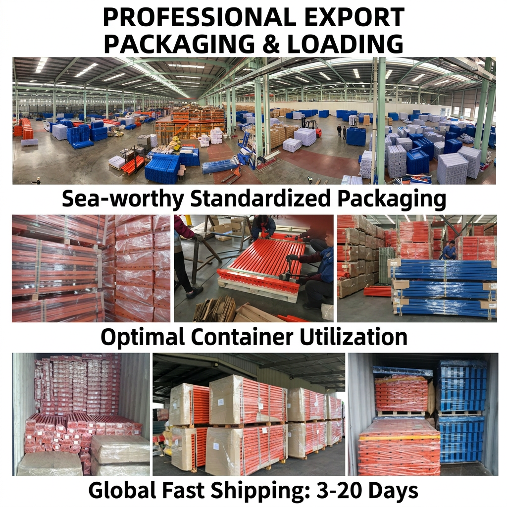 Q235B Stahl-Schwerlast-Palettenregalsystem, Industrielager-Trägerregal, 2500 kg Tragfähigkeit, kundenspezifische Lagerung
