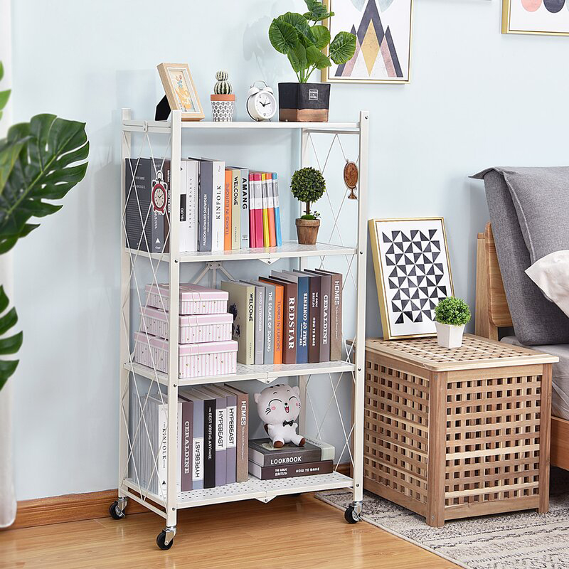 Tier Home Klappregal, robuste Aufbewahrungsregale, Regaleinheiten
