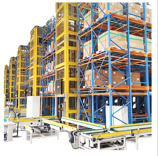 Lagerregalsysteme Estantes Metalicos Funk-Shuttle-Regalsystem Vierwege-Funk-Shuttle-Regal Regalgestell Metall