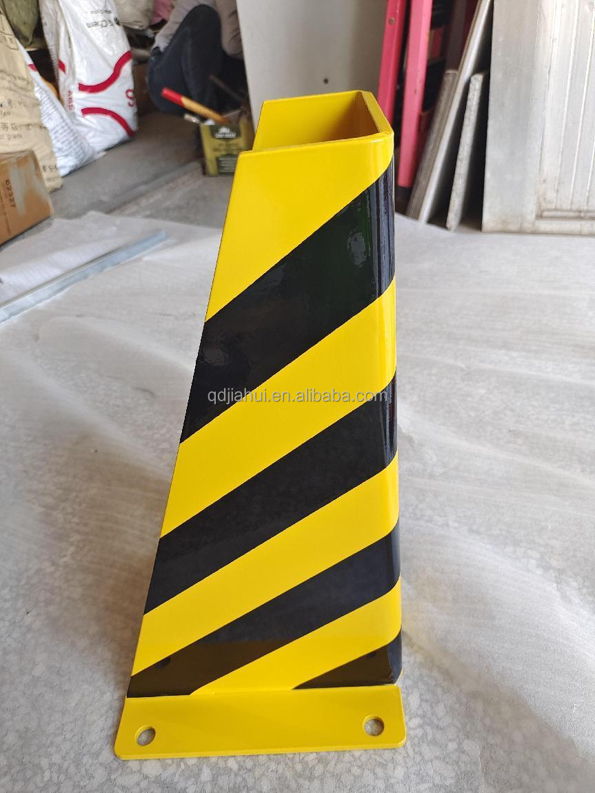 U-Rammschutz Gelb-Schwarz Markierung