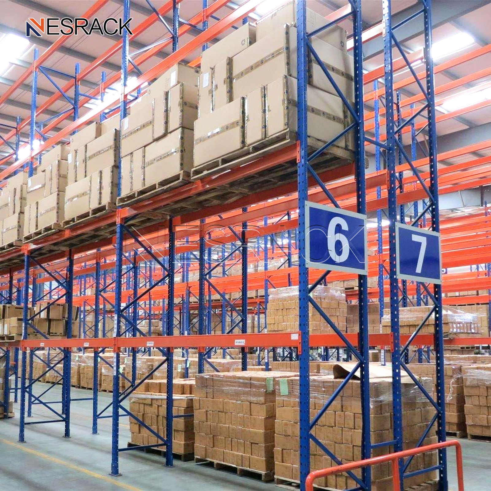 Industrielle und gewerbliche Regalsysteme für Lagerhallen, Schwerlastregale, Lagerregalsysteme