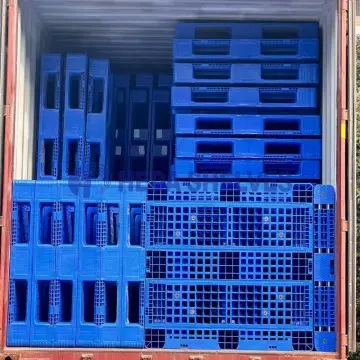 Regaltaugliche Paletten und Gitterböden
