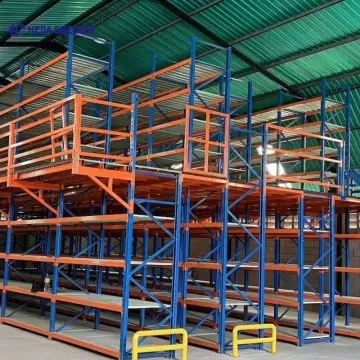 Mehrgeschossige Fachbodenregalanlage Multi-Tier Shelving