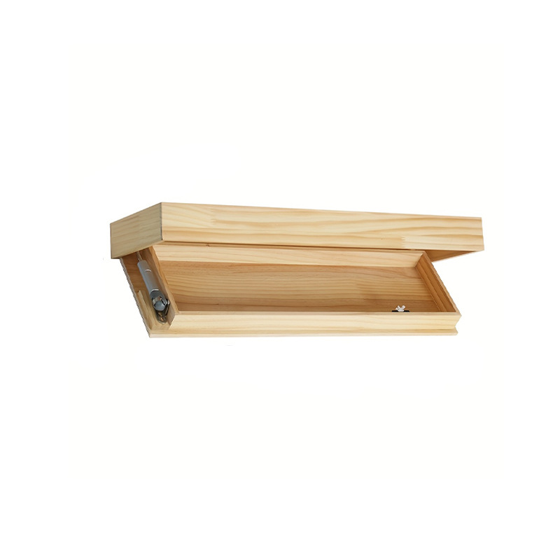 Modernes, schwebendes, wandmontiertes, robustes Aufbewahrungsregal aus Holz mit großem Fassungsvermögen und versteckter Schublade für Küche und Wohnzimmer