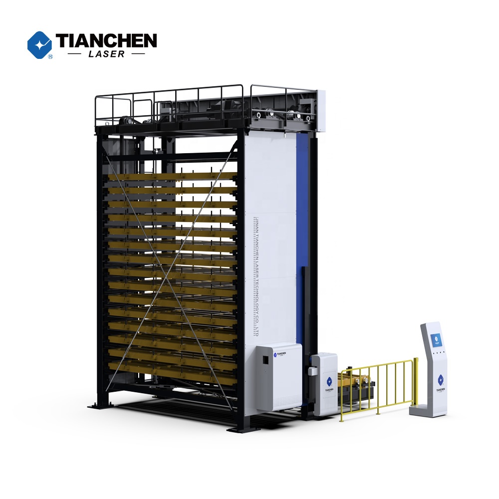Tianchen Stahlblech-Lagerregalturm, automatisch, vertikal, SL-Serie 3015/4020/6015, hochbelastbar, korrosionsbeständig