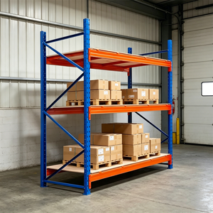 Pulverbeschichtetes Schwerlastregal, Industrielagerregal, Palettenregal, verstellbare Industrieregale