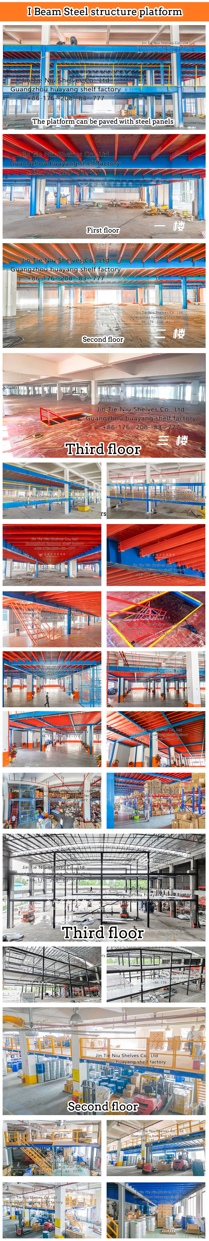 I-Träger Stahlkonstruktion Mezzanine