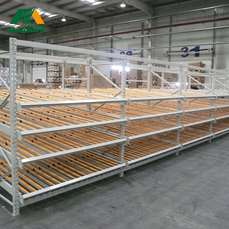 Fabric Roll Pallet Carton Flow Racking for Stacking Racks & Shelves