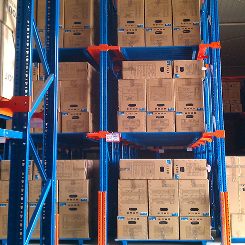 Schwerlast-Palettenregale, Industrieregalsysteme, schraubenloses Lager, mehrstöckige Zwischengeschossregale, Stahllager