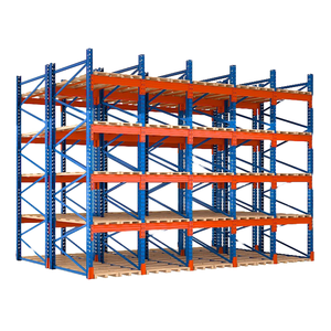 Schwerlastregal für Lagerpaletten, 2000 kg Stapelpaletten, Kühlhausregal