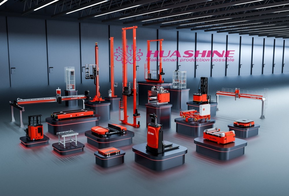 Automated Warehouse Storage ASRS Pallet package flow rack