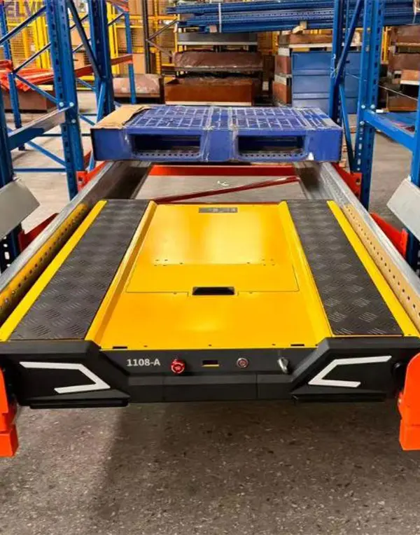 Shuttle-Regalsystem für Ananas-Kühllager in Malaysia