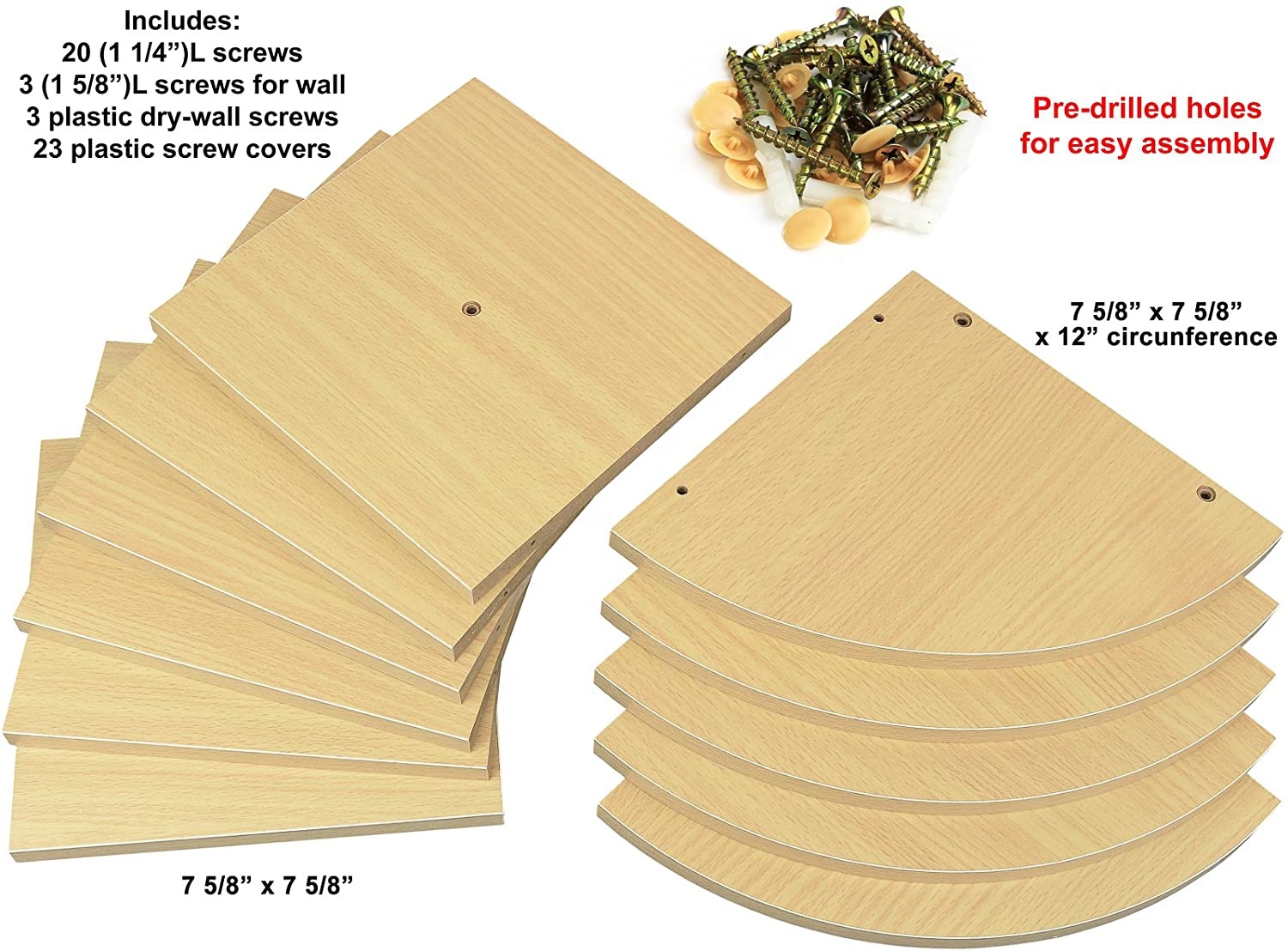 Detailansicht MDF Regal
