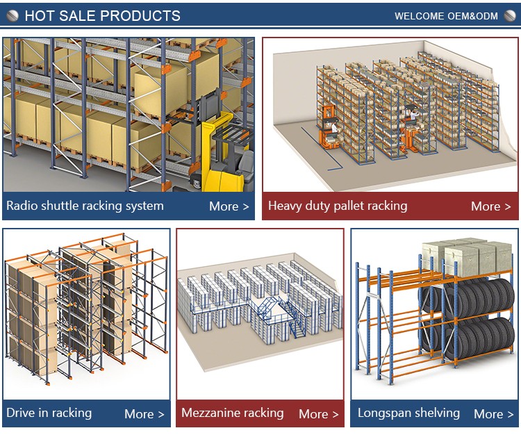 CE Certified Steel Heavy Duty Selective Pallet Rack End Frame Barrier Protector Epoxy Powder Coating 10-Year Material Warranty
