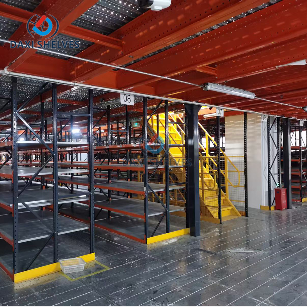 Hochleistungsfähiges, doppelseitiges Gitterrost aus verzinktem Eisen für Supermarkt-Verkaufsständer, Lagerregale im Zwischengeschoss und Dachboden