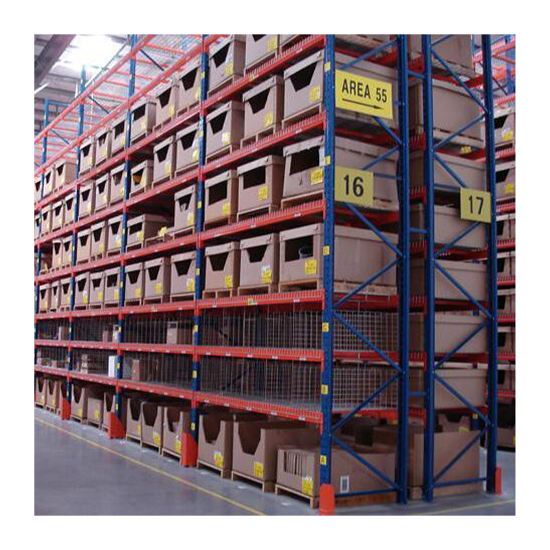 Industrielles Palettenregalsystem, gespleißte Stahl-Klappregale, Lagerregal, 2000 kg Tragkraft