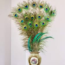 Gefärbte, natürliche Goldpfauenfeder für Partys, Karneval, Zuhause, Hochzeiten, Tischdekorationen, Weihnachtsvasen, Festtagsdekorationen, DIY-Bastelarbeiten, Blumen
