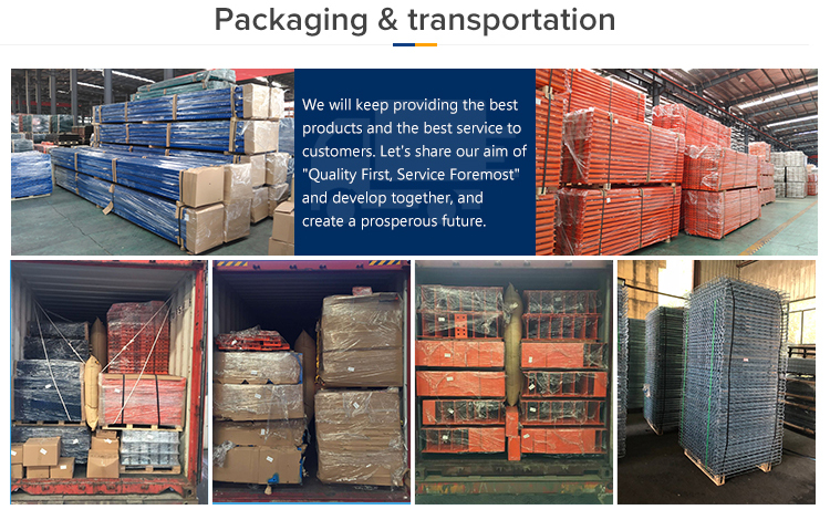 Heavy Duty Automatic Radio Shuttle Rack High Efficiency Automated Pallet Storage Racking System FILO/FIFO
