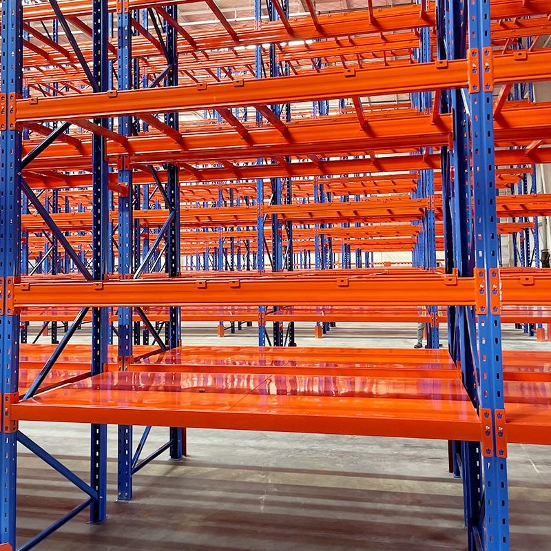 Ningbo Verstellbares 75-mm-Raster-Hochleistungs-Balkenregalsystem für Logistikzentren