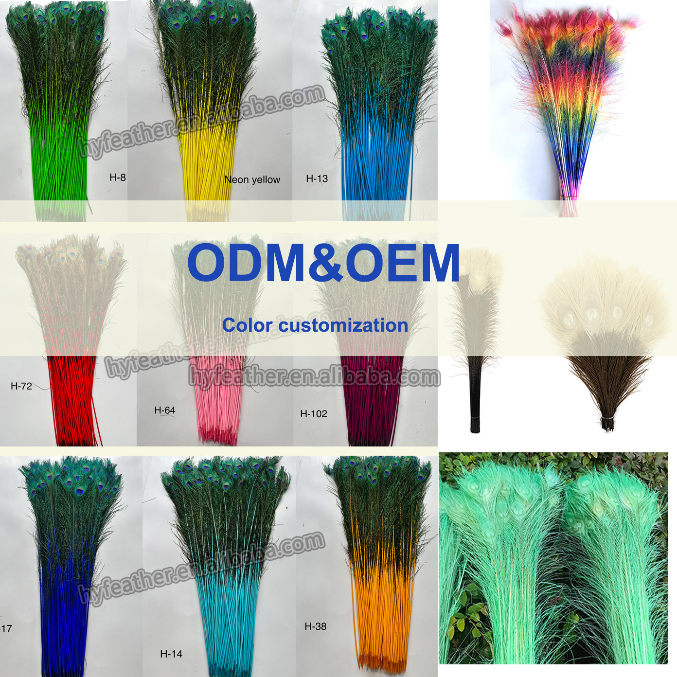 Gefärbte, natürliche Goldpfauenfeder für Partys, Karneval, Zuhause, Hochzeiten, Tischdekorationen, Weihnachtsvasen, Festtagsdekorationen, DIY-Bastelarbeiten, Blumen