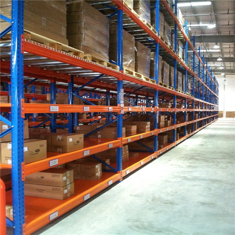 Schwerlast-Lagerregalsystem aus Stahl, industrielles Palettenregal