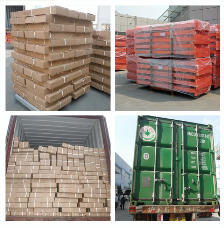 Verpackung der Regale