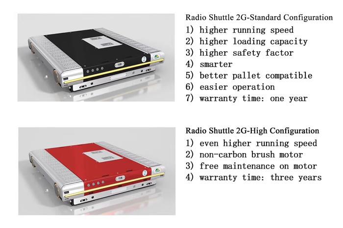Radio Shuttle Racking Detail