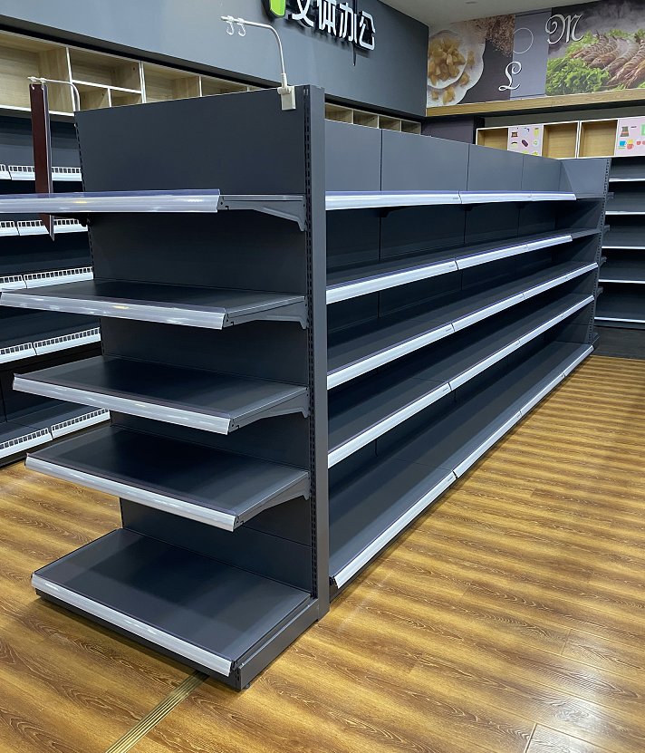 Supermarktregal Übersicht