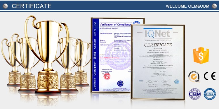 CE Certified Steel Heavy Duty Selective Pallet Rack End Frame Barrier Protector Epoxy Powder Coating 10-Year Material Warranty