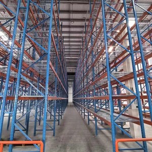 Hochleistungsfähiges, verstellbares, pulverbeschichtetes VNA-Palettenregalsystem aus Stahl mit anpassbarer Tragfähigkeit für die Lagerhaltung