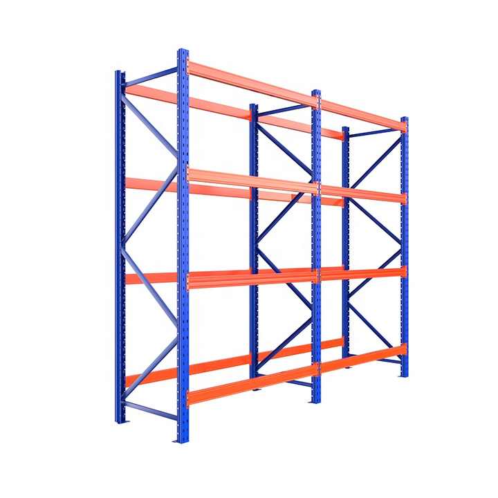 Hochwertiges, robustes Metall-Stapelregal mit verstellbarer Tragkraft von 1000 kg bis 2000 kg, aus Eisen gefertigt, für die Lagerhaltung