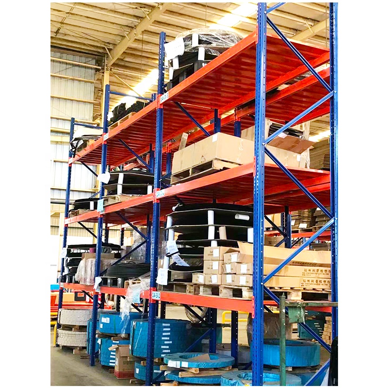 Industrieregalsystem aus Stahl für Lagerhallen, Regalsysteme, mehrstufige Palettensysteme, Metallregale