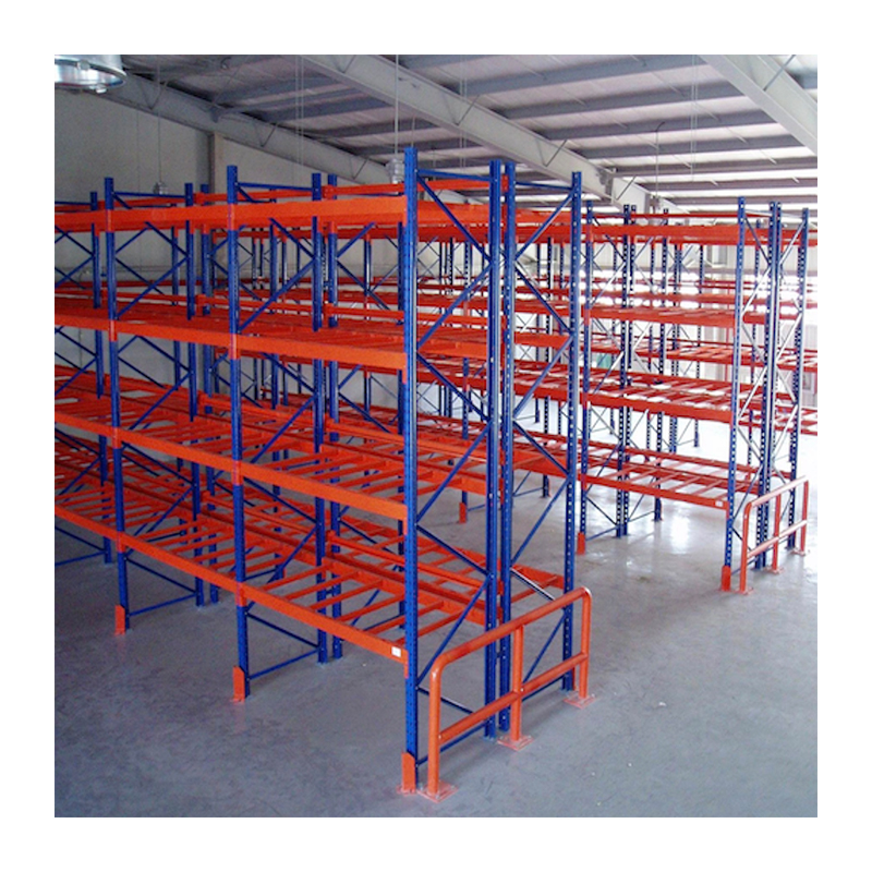Industrielles Palettenregalsystem, gespleißte Stahl-Klappregale, Lagerregal, 2000 kg Tragkraft